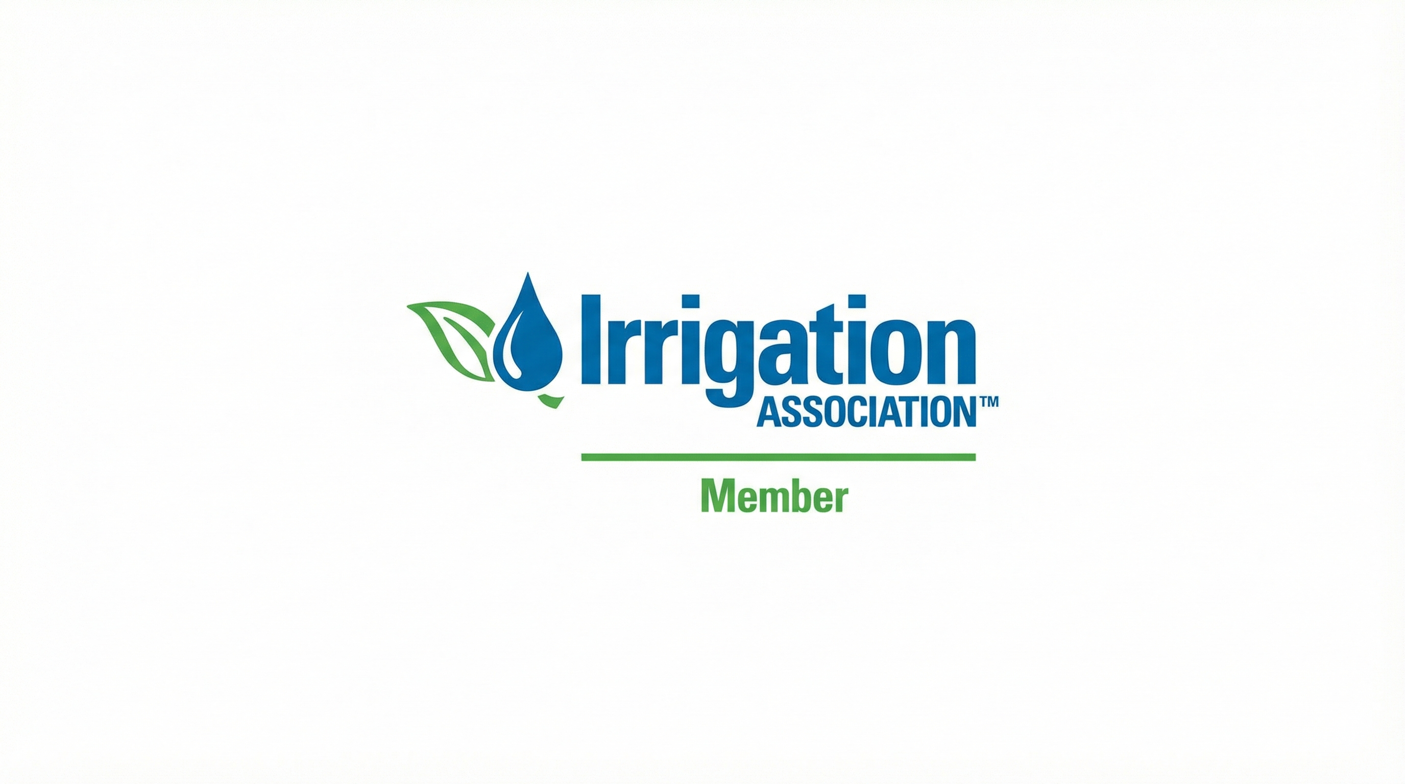 Irrigation Association Member logo on a white background