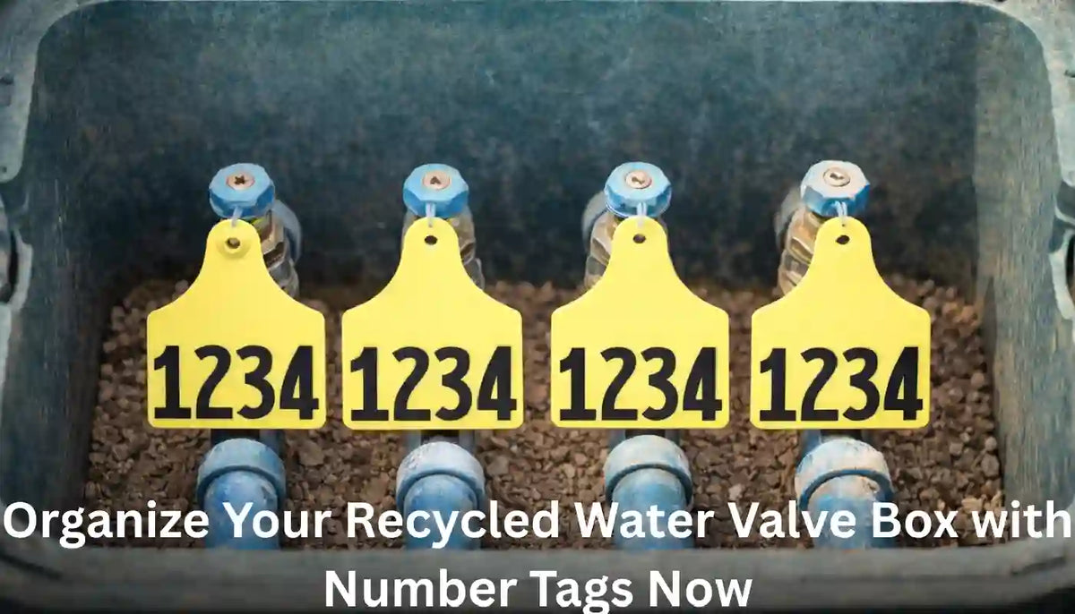 Irrigation Box Label Recycled Water Valve Box Tags: Organize Now – Irrigation Tag Supply