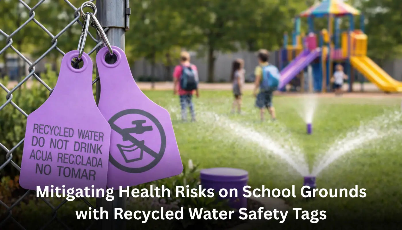 Mitigating Health Risks on School Grounds with Recycled Water Safety Tags