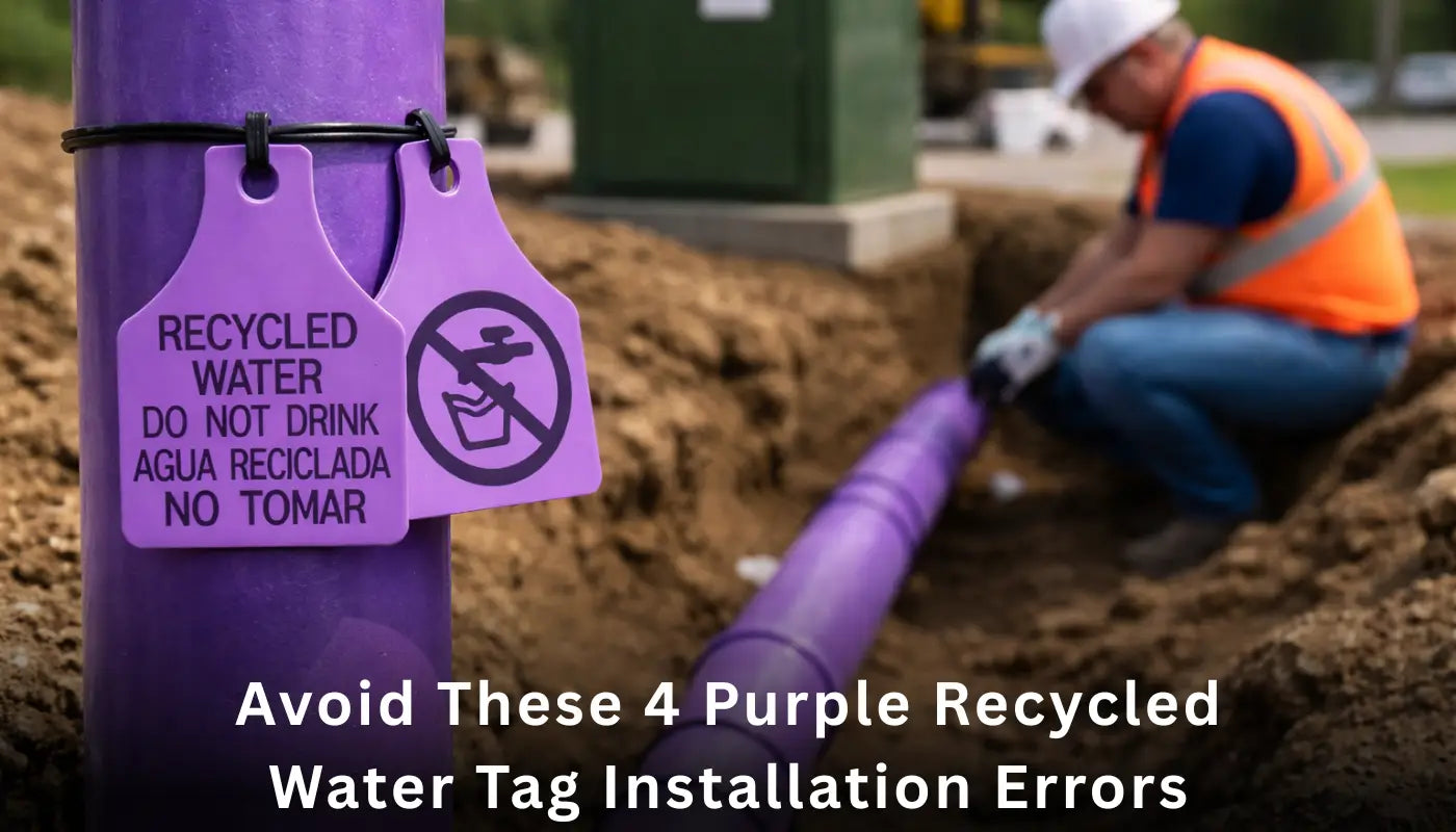 Avoid These 4 Purple Recycled Water Tag Installation Errors
