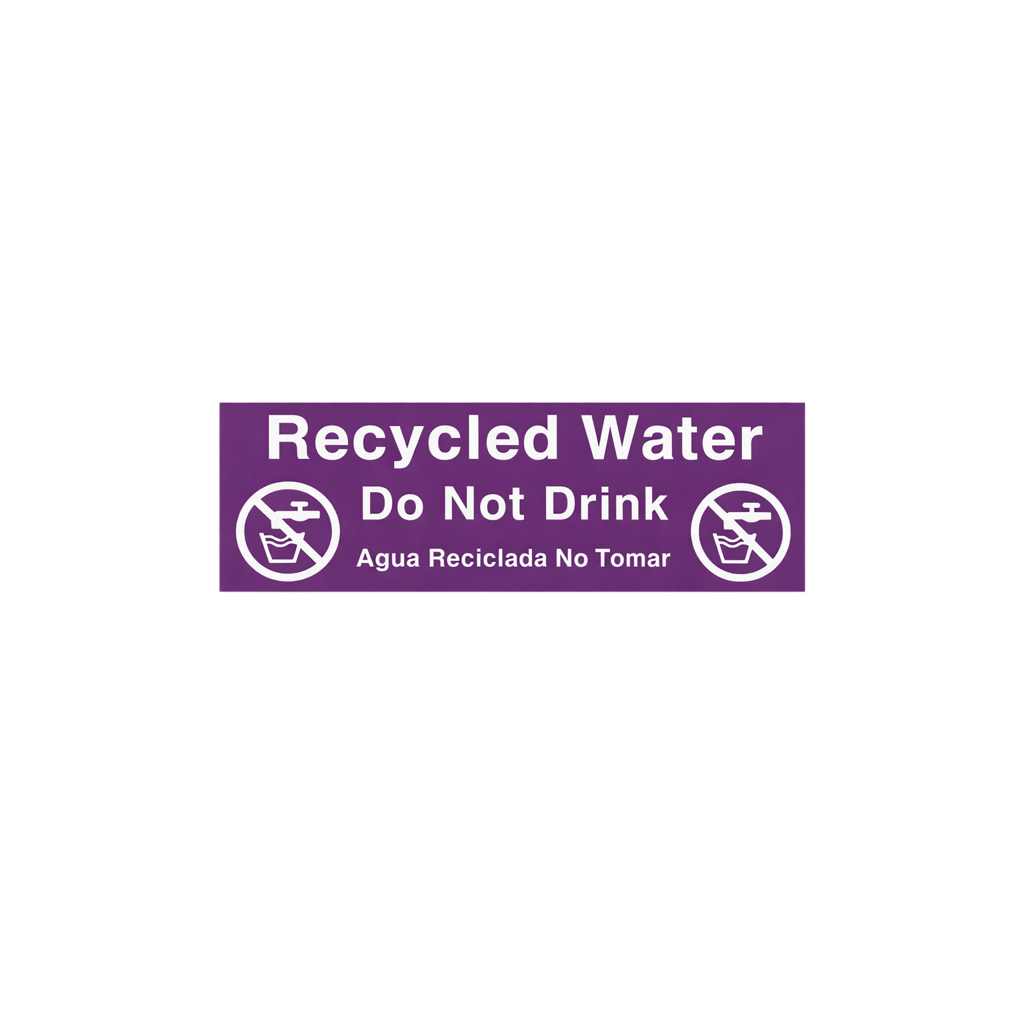 Recycled Water Stickers
