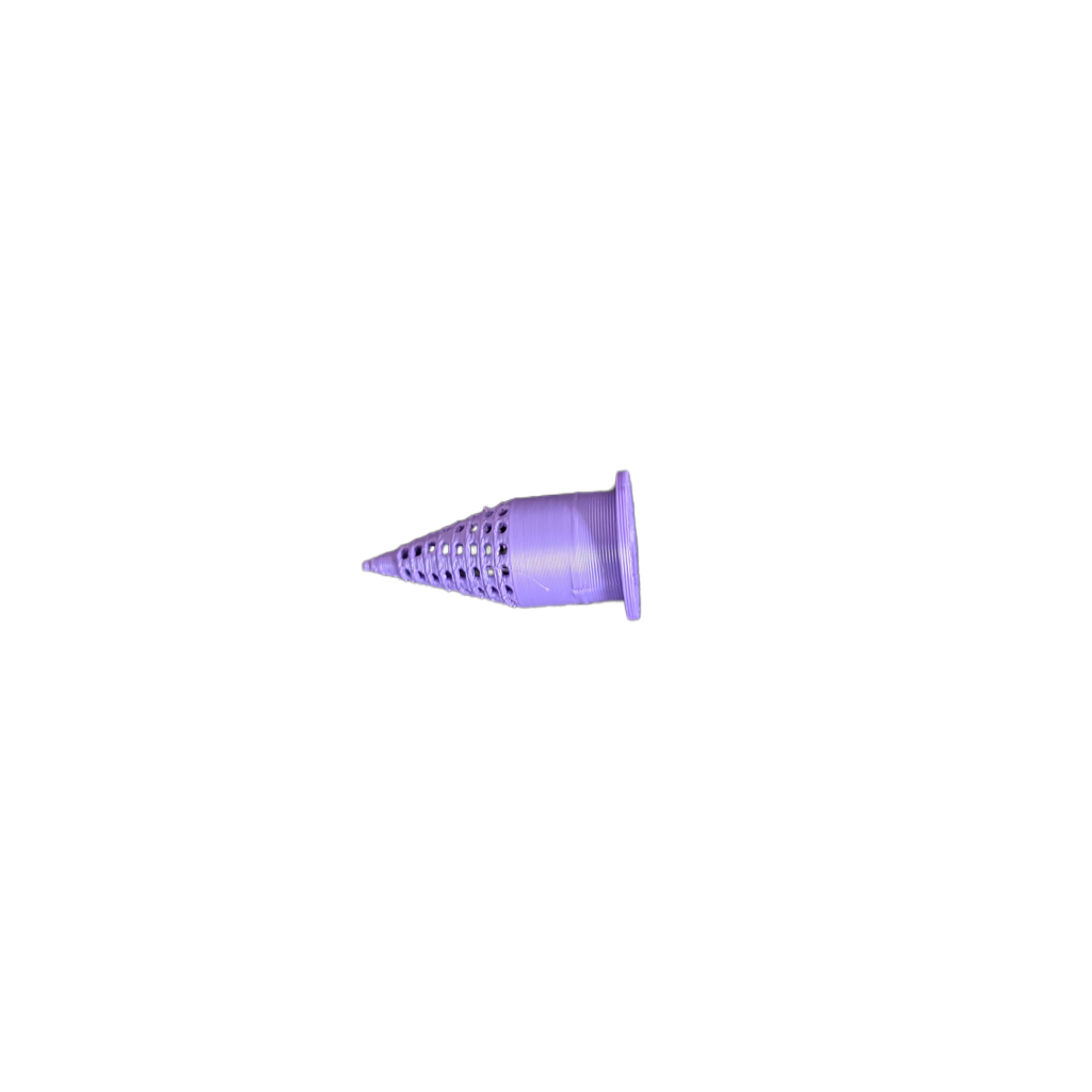 Purple pressure compensation screen for irrigation nozzles