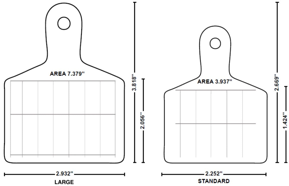 Commercial Irrigation Valve ID Number Tags